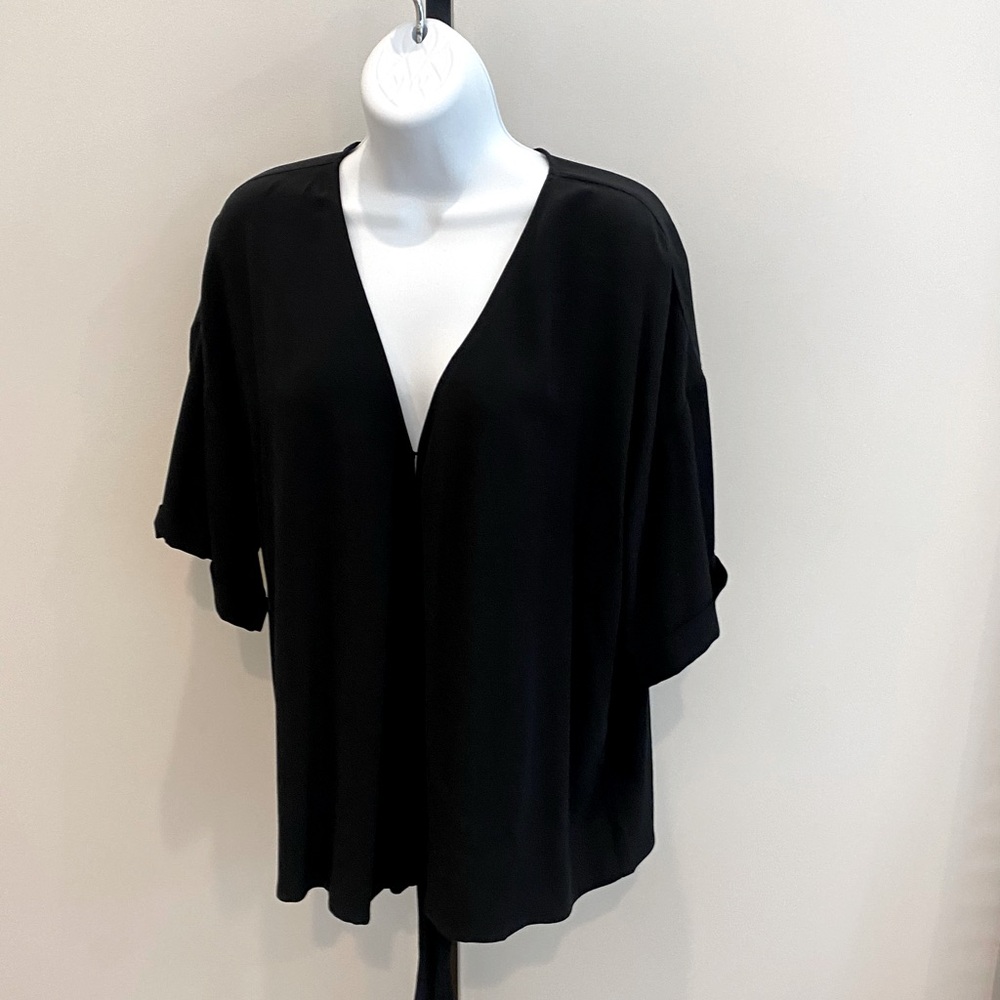 Eileen Fisher Wrap Blouse